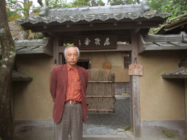 かわかみ建築設計室代表の川上恵一が京都研修で訪れた落柿舎