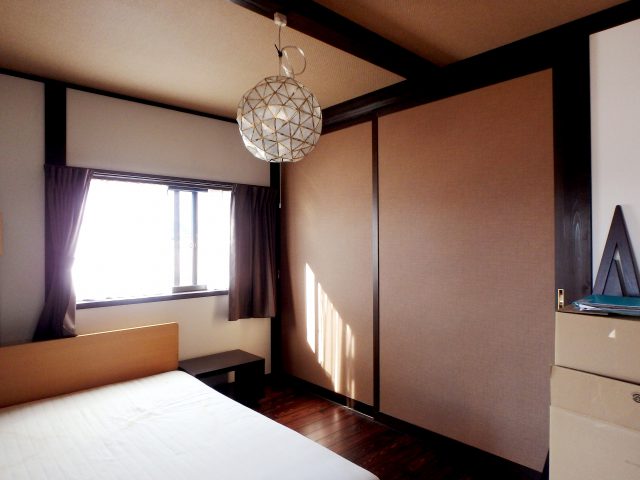 長野県大町市のT邸新築工事の寝室