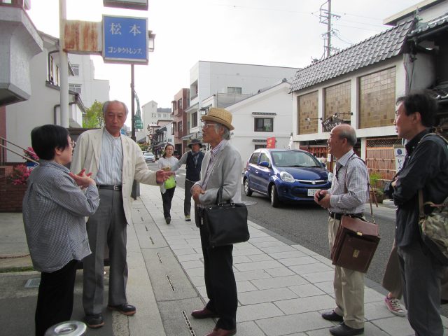 松本市での古材文化の会で、藤森照信先生と川上恵一