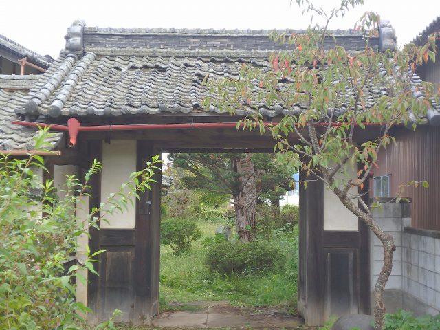 長野県佐久市の古民家の実測の長屋門