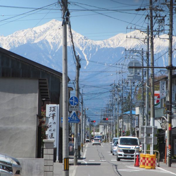 長野県 通りの景色